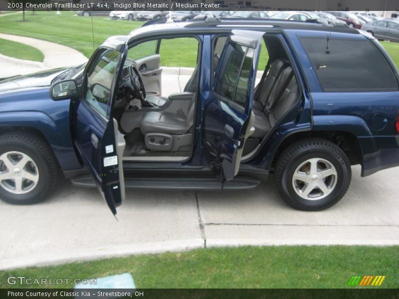 Indigo Blue Metallic / Medium Pewter 2003 Chevrolet TrailBlazer LT 4x4