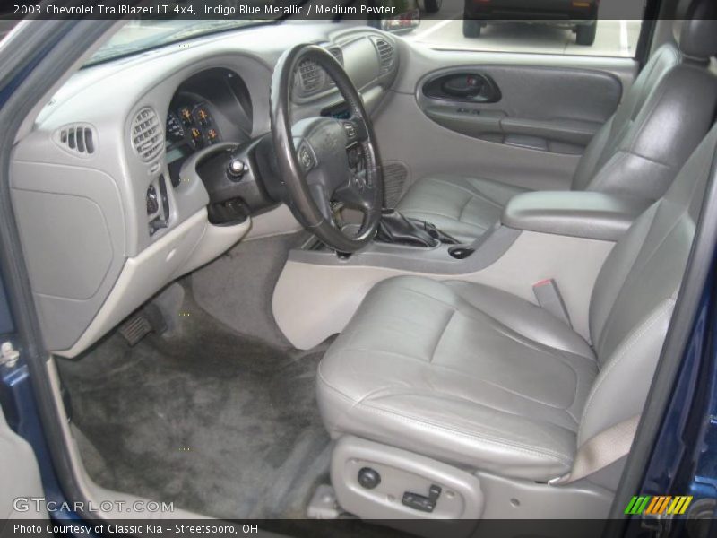 Indigo Blue Metallic / Medium Pewter 2003 Chevrolet TrailBlazer LT 4x4