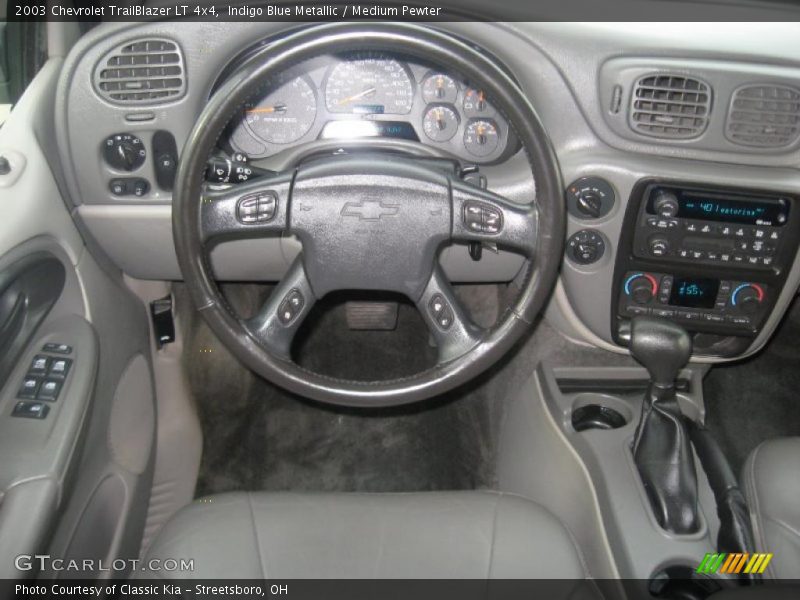 Indigo Blue Metallic / Medium Pewter 2003 Chevrolet TrailBlazer LT 4x4