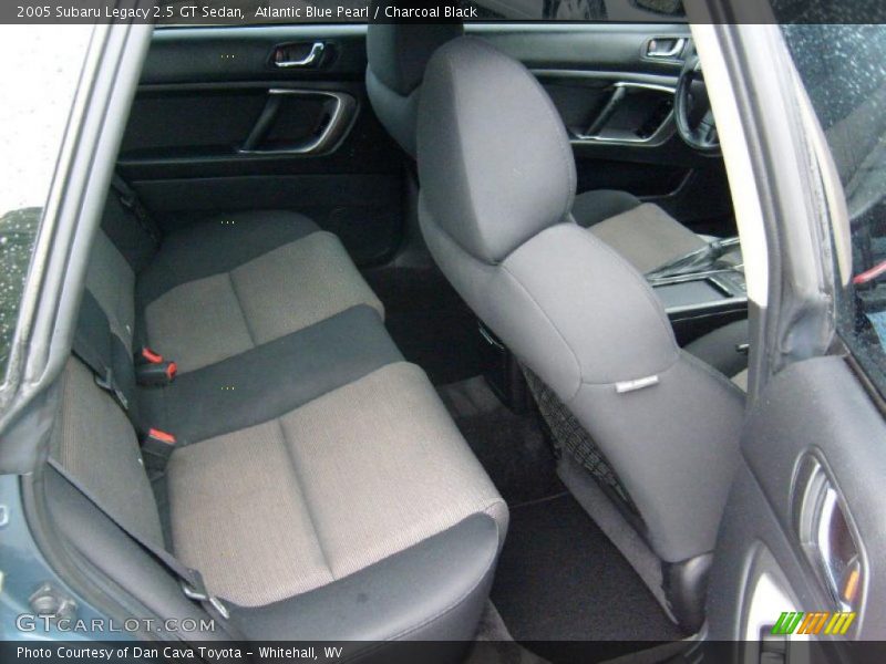 Atlantic Blue Pearl / Charcoal Black 2005 Subaru Legacy 2.5 GT Sedan