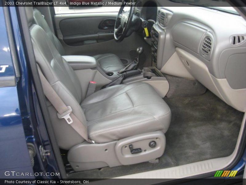 Indigo Blue Metallic / Medium Pewter 2003 Chevrolet TrailBlazer LT 4x4