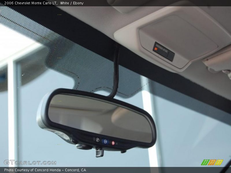 White / Ebony 2006 Chevrolet Monte Carlo LT