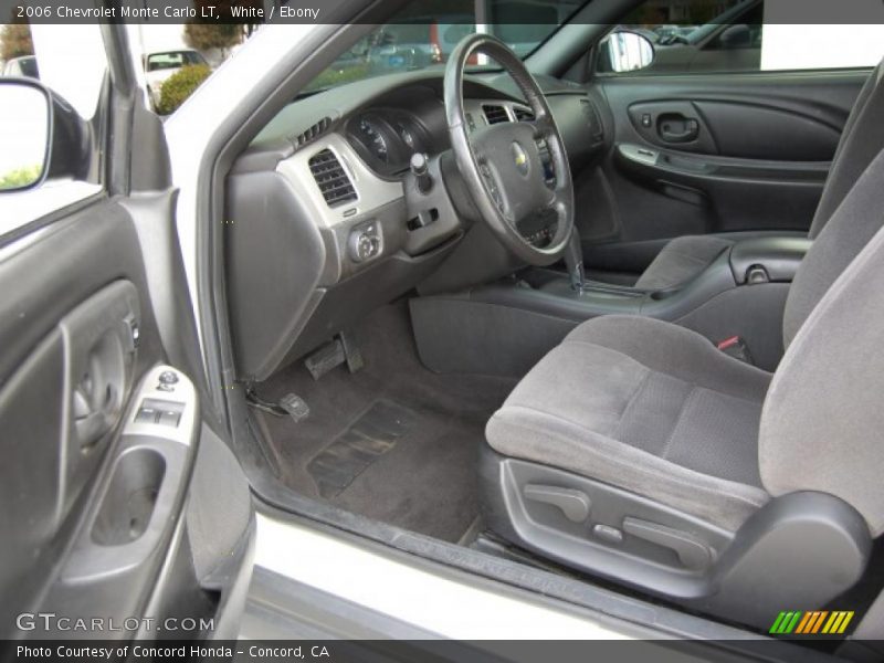 White / Ebony 2006 Chevrolet Monte Carlo LT