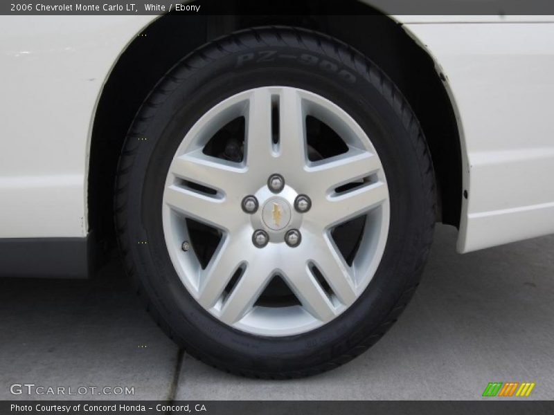 White / Ebony 2006 Chevrolet Monte Carlo LT