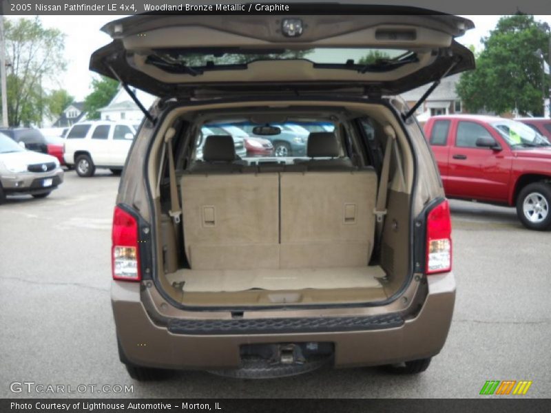 Woodland Bronze Metallic / Graphite 2005 Nissan Pathfinder LE 4x4