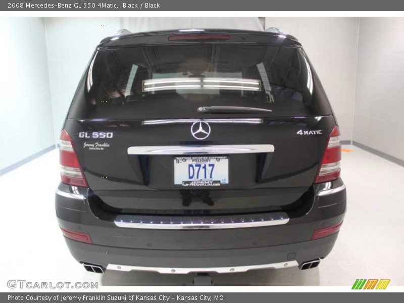 Black / Black 2008 Mercedes-Benz GL 550 4Matic