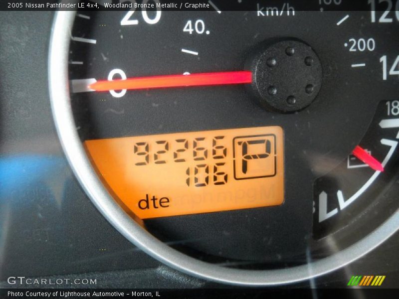 Woodland Bronze Metallic / Graphite 2005 Nissan Pathfinder LE 4x4