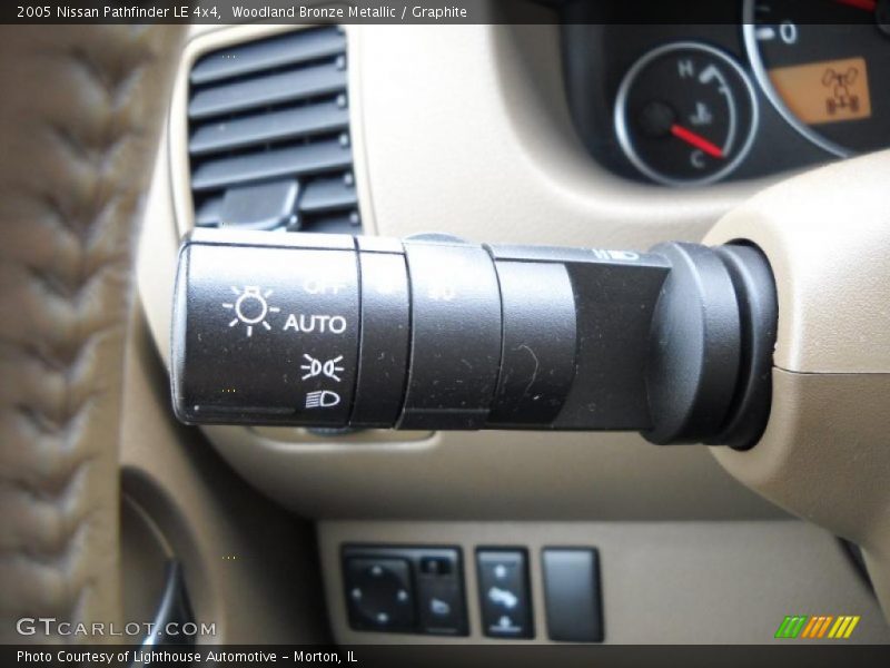 Woodland Bronze Metallic / Graphite 2005 Nissan Pathfinder LE 4x4