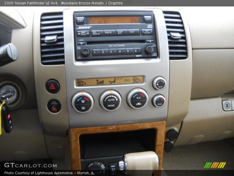 Woodland Bronze Metallic / Graphite 2005 Nissan Pathfinder LE 4x4