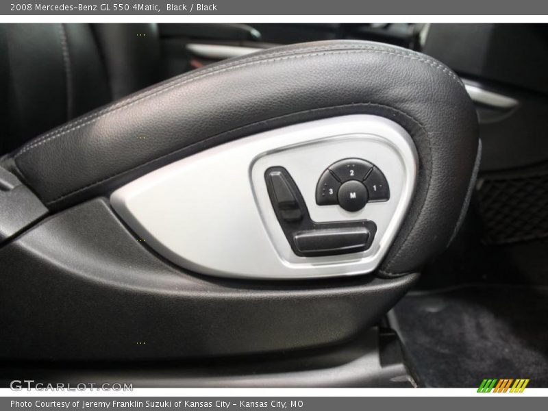 Black / Black 2008 Mercedes-Benz GL 550 4Matic