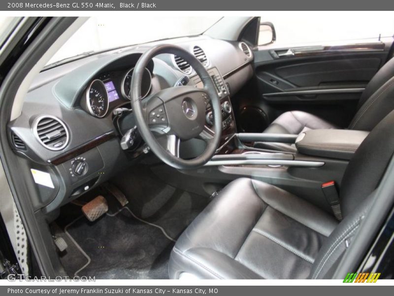Black / Black 2008 Mercedes-Benz GL 550 4Matic