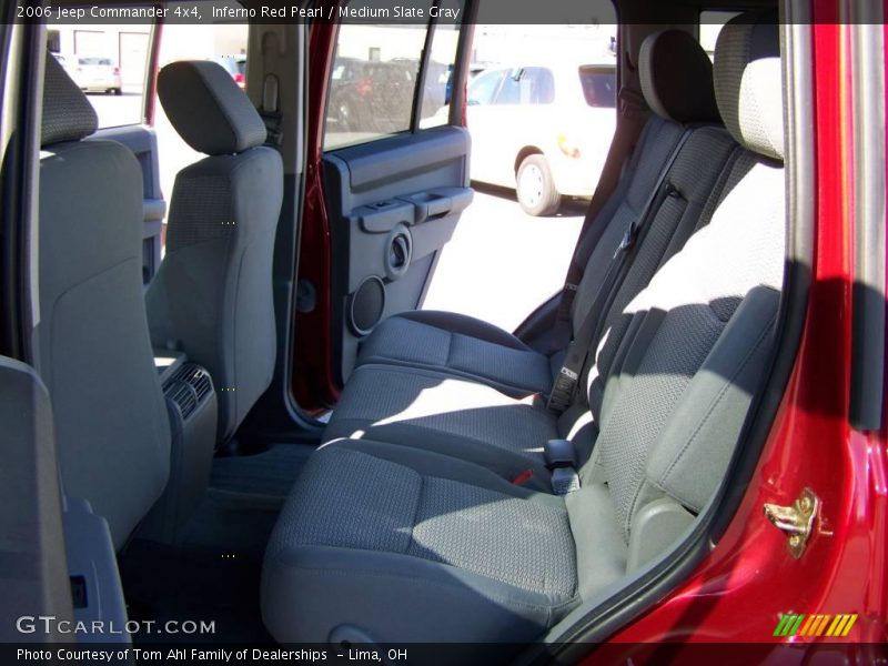 Inferno Red Pearl / Medium Slate Gray 2006 Jeep Commander 4x4