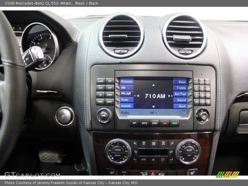 Black / Black 2008 Mercedes-Benz GL 550 4Matic