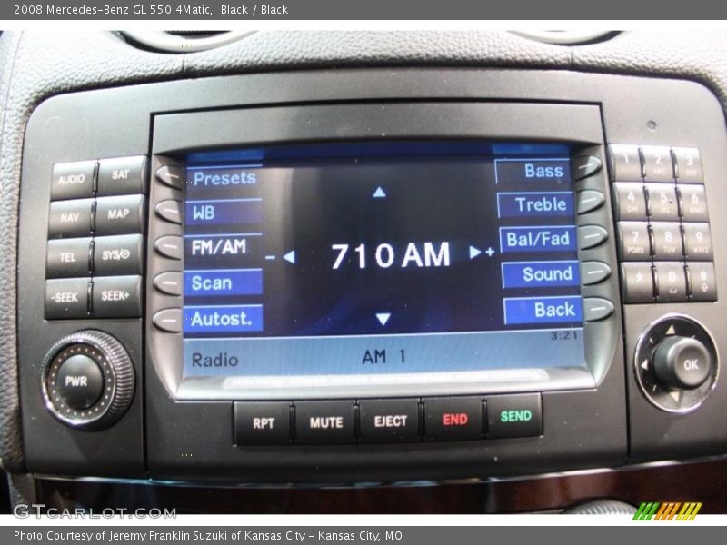 Black / Black 2008 Mercedes-Benz GL 550 4Matic