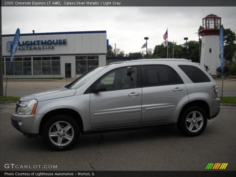 Galaxy Silver Metallic / Light Gray 2005 Chevrolet Equinox LT AWD