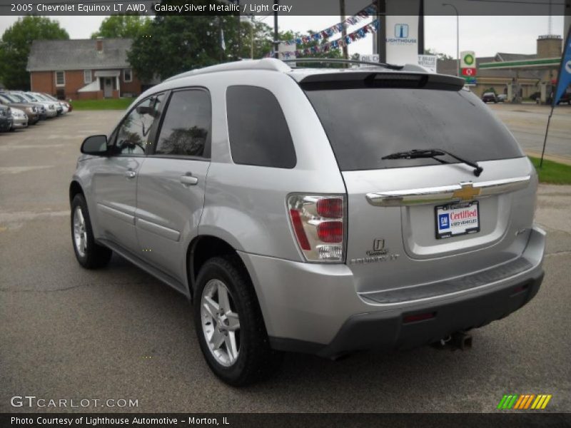 Galaxy Silver Metallic / Light Gray 2005 Chevrolet Equinox LT AWD