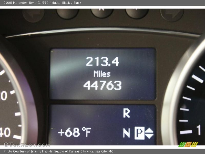 Black / Black 2008 Mercedes-Benz GL 550 4Matic
