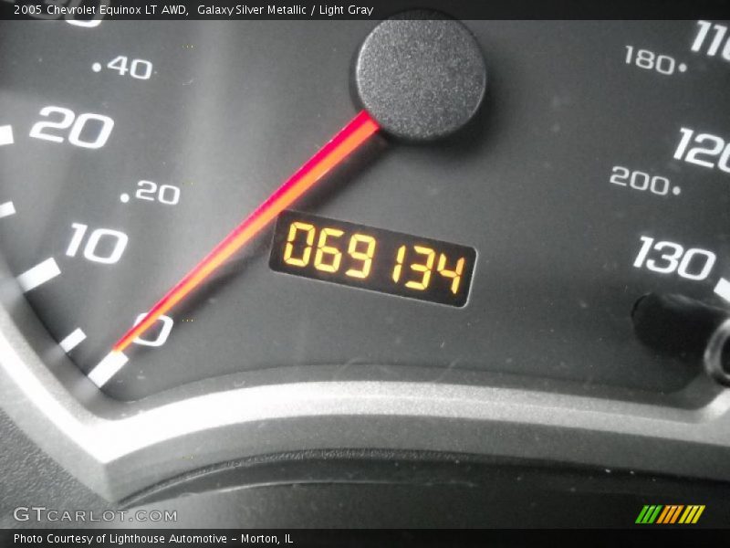 Galaxy Silver Metallic / Light Gray 2005 Chevrolet Equinox LT AWD