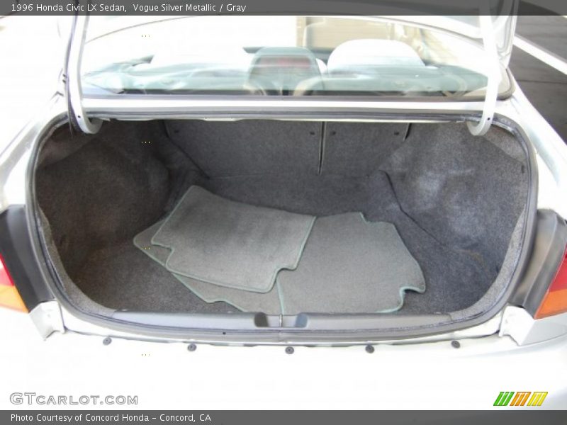 Vogue Silver Metallic / Gray 1996 Honda Civic LX Sedan