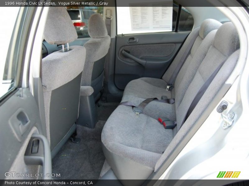 Vogue Silver Metallic / Gray 1996 Honda Civic LX Sedan