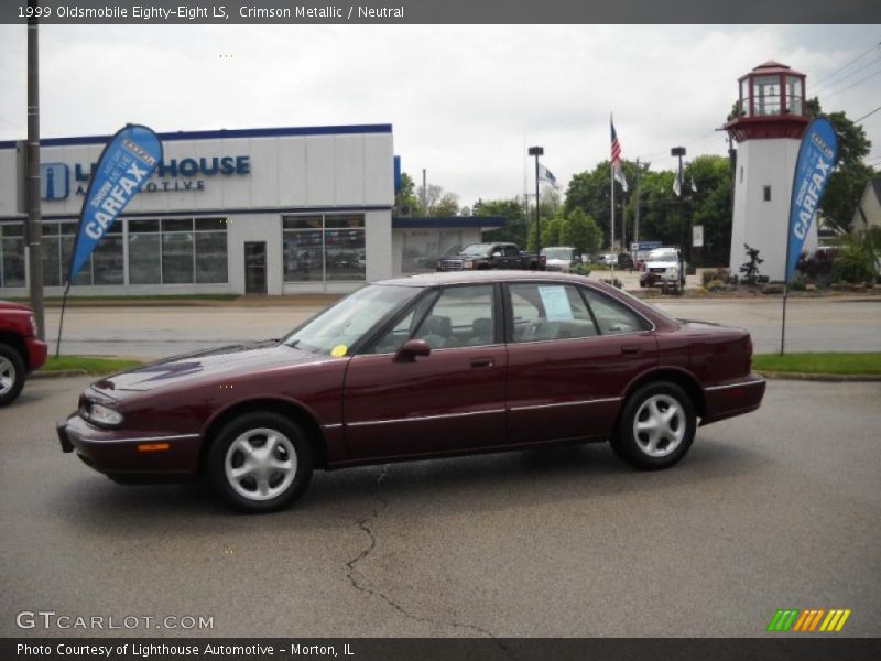Crimson Metallic / Neutral 1999 Oldsmobile Eighty-Eight LS
