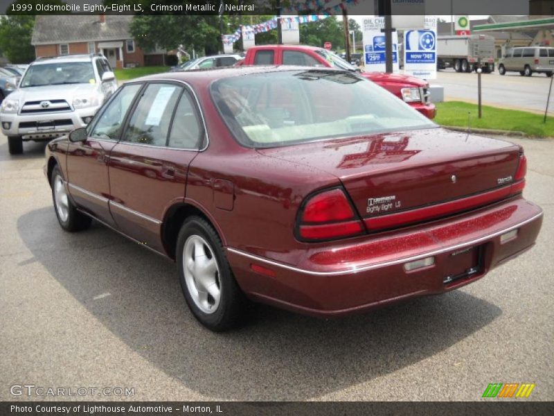 Crimson Metallic / Neutral 1999 Oldsmobile Eighty-Eight LS