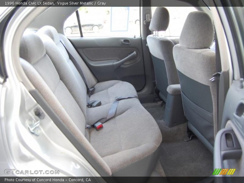 Vogue Silver Metallic / Gray 1996 Honda Civic LX Sedan