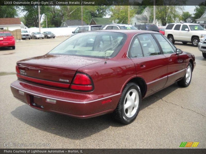 Crimson Metallic / Neutral 1999 Oldsmobile Eighty-Eight LS