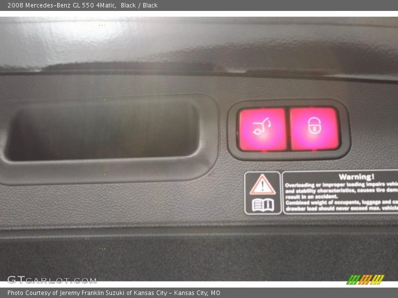 Black / Black 2008 Mercedes-Benz GL 550 4Matic