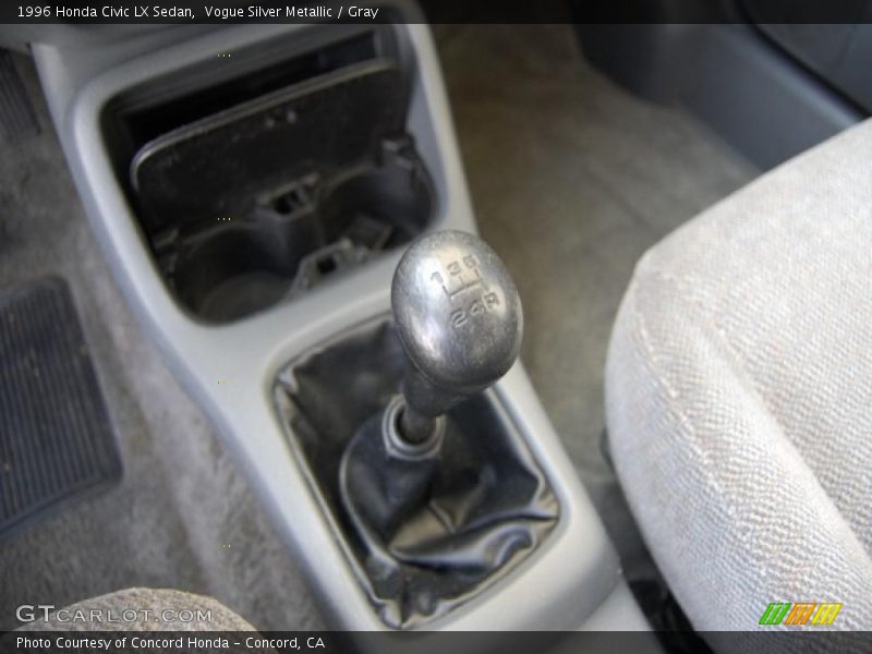 Vogue Silver Metallic / Gray 1996 Honda Civic LX Sedan