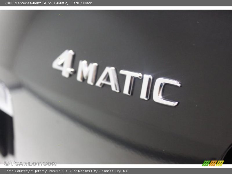 Black / Black 2008 Mercedes-Benz GL 550 4Matic