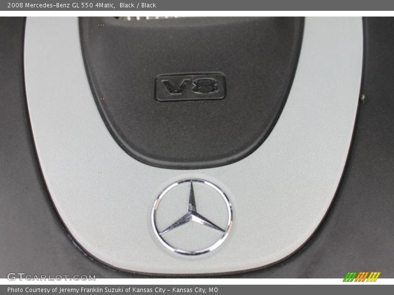 Black / Black 2008 Mercedes-Benz GL 550 4Matic
