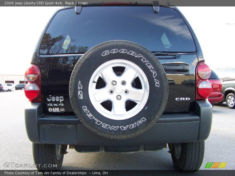 Black / Khaki 2006 Jeep Liberty CRD Sport 4x4