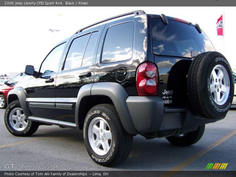 Black / Khaki 2006 Jeep Liberty CRD Sport 4x4