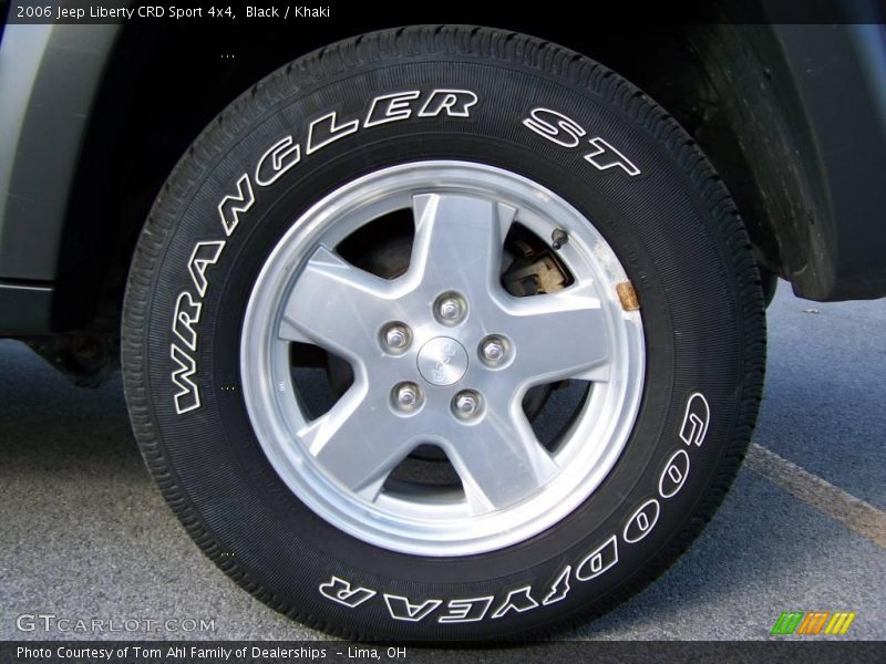 Black / Khaki 2006 Jeep Liberty CRD Sport 4x4