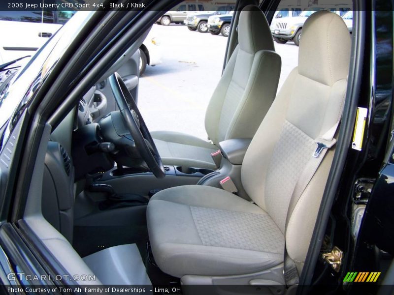 Black / Khaki 2006 Jeep Liberty CRD Sport 4x4