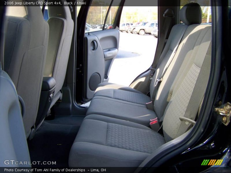 Black / Khaki 2006 Jeep Liberty CRD Sport 4x4