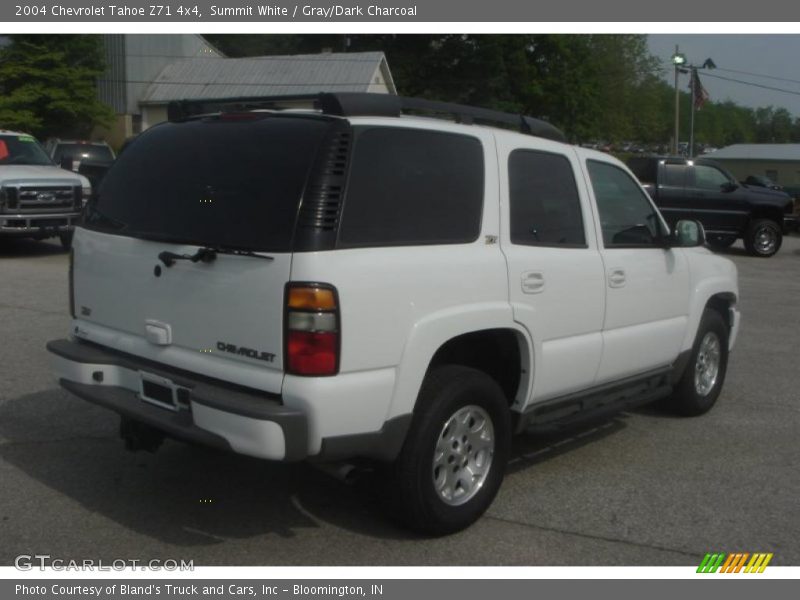 Summit White / Gray/Dark Charcoal 2004 Chevrolet Tahoe Z71 4x4