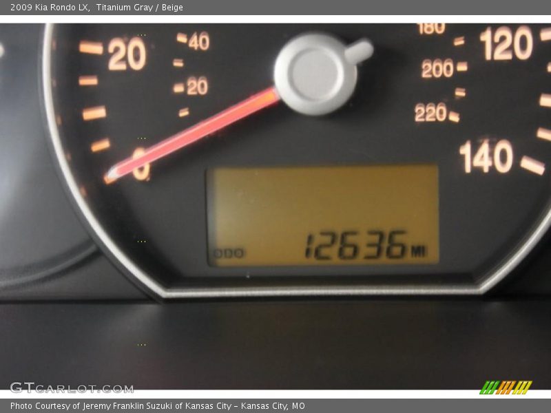 Titanium Gray / Beige 2009 Kia Rondo LX