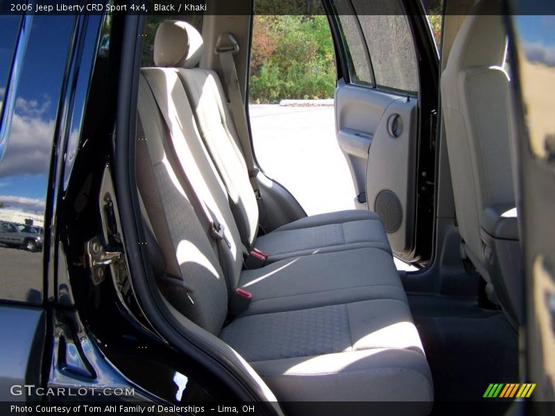 Black / Khaki 2006 Jeep Liberty CRD Sport 4x4