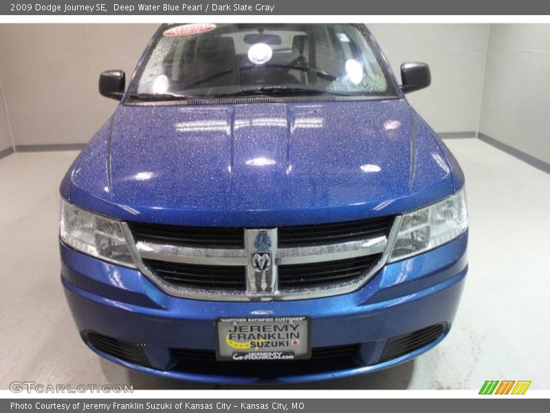 Deep Water Blue Pearl / Dark Slate Gray 2009 Dodge Journey SE