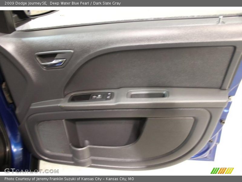 Deep Water Blue Pearl / Dark Slate Gray 2009 Dodge Journey SE