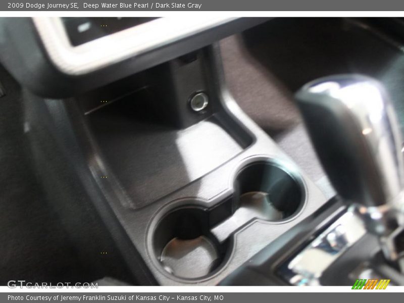 Deep Water Blue Pearl / Dark Slate Gray 2009 Dodge Journey SE