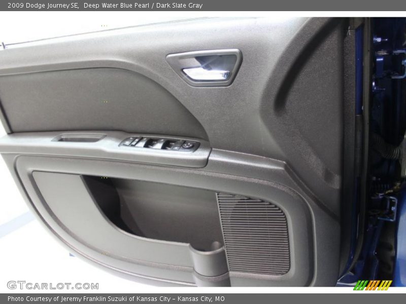 Deep Water Blue Pearl / Dark Slate Gray 2009 Dodge Journey SE