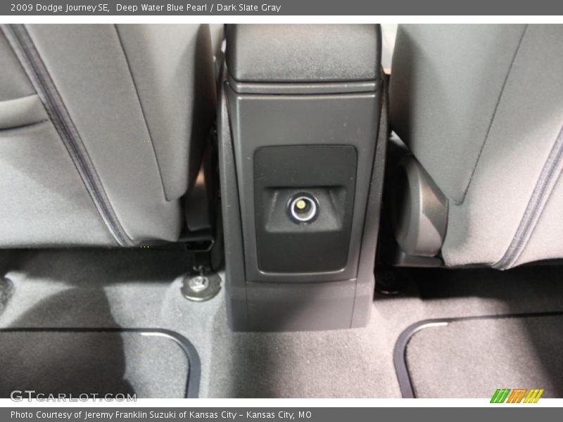 Deep Water Blue Pearl / Dark Slate Gray 2009 Dodge Journey SE