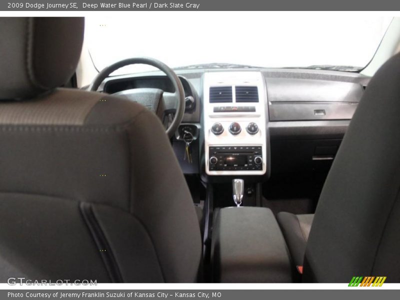 Deep Water Blue Pearl / Dark Slate Gray 2009 Dodge Journey SE