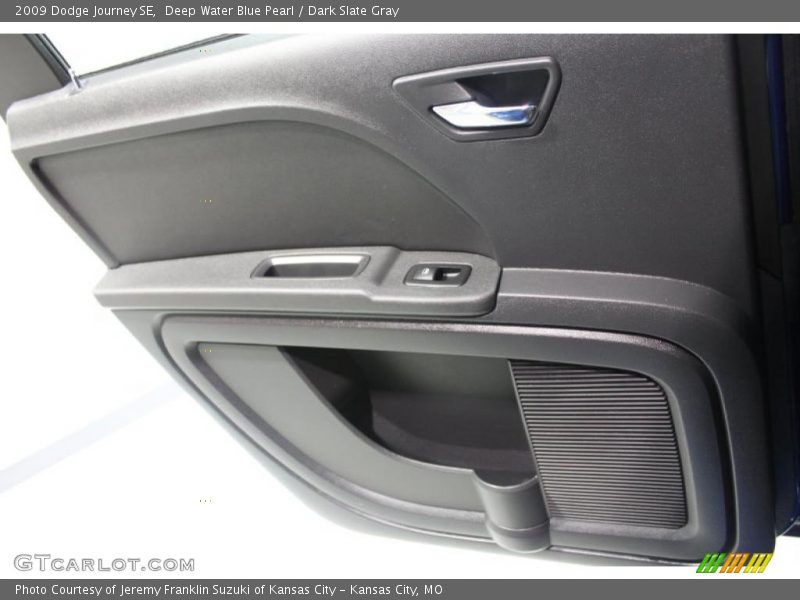 Deep Water Blue Pearl / Dark Slate Gray 2009 Dodge Journey SE