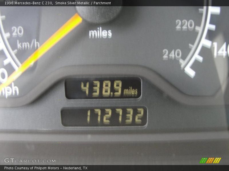 Smoke Silver Metallic / Parchment 1998 Mercedes-Benz C 230