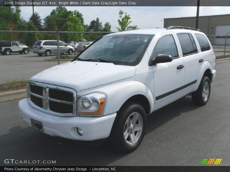 Bright White / Dark Slate Gray/Light Slate Gray 2006 Dodge Durango SLT 4x4