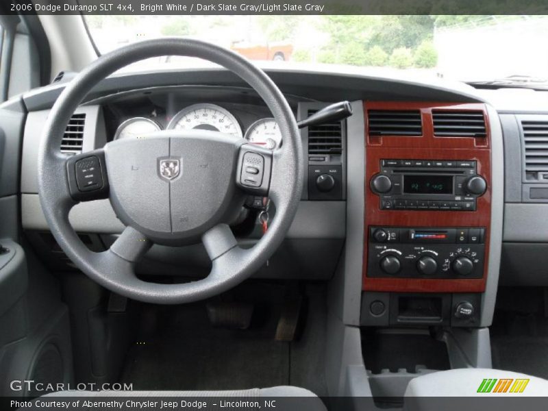 Bright White / Dark Slate Gray/Light Slate Gray 2006 Dodge Durango SLT 4x4